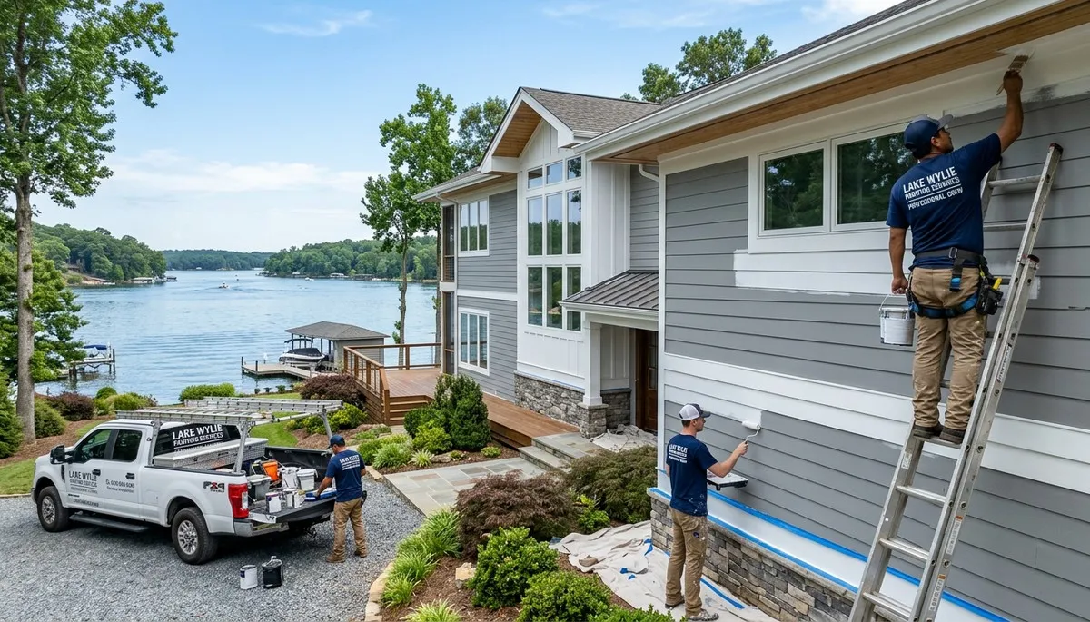 Professional exterior house painting service in Charlotte NC by expert local painters
